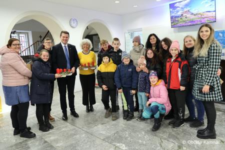 Otroci obiskali Občino Kamnik